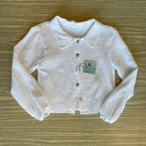Camisa abotonada niña