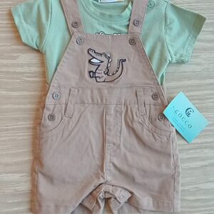 Conjunto peto cocodrilo