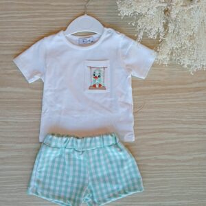 Conjunto patito Vichy