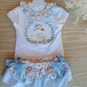 Conjunto algodón Oca