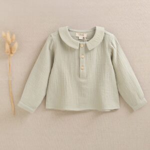 Camisa muselina cuello bebé DADATI