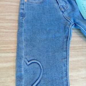 Leggins denim corazón