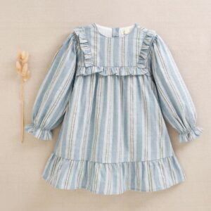 Vestido tejido detalles dorados DADATI